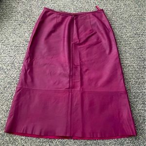Leather skirt - Banana Republic size 4